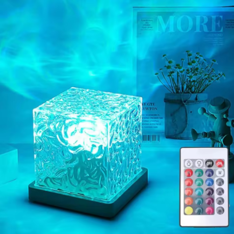 Aurora Lamp - Creative Rotating Wave Night Light